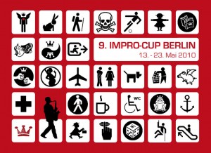 Logo des 9. Impro-Cup-Berlin